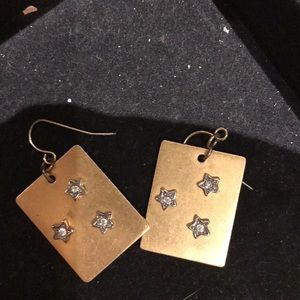 J crew gold earrings